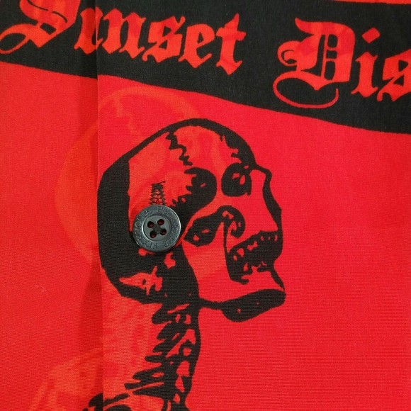 Classic Rock House Musical Size 2XL Red Metal Battle of The Bands Embroidered - Picture 4 of 8